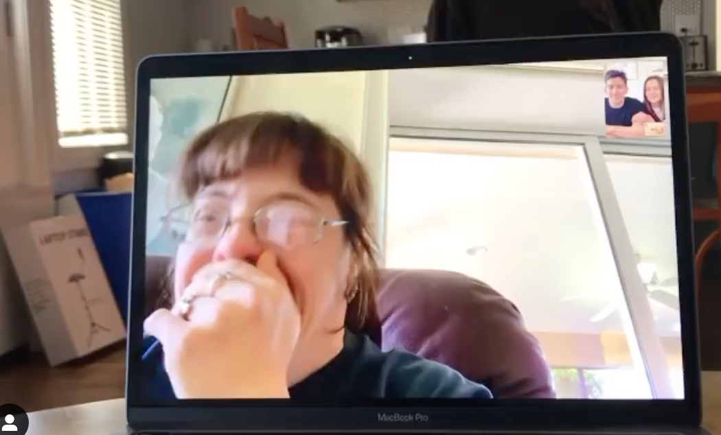 Woman with Down’s Syndrome breaks down in tears as little brother asks